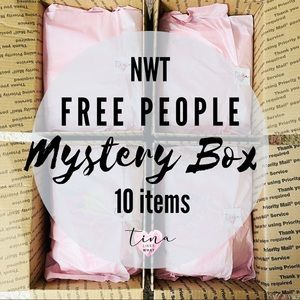 FREE PEOPLE INTIMATELY MYSTERY BOX 10 Piece Bundle